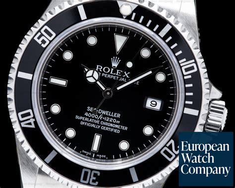 rolex sea dweller 16600 v series|rolex sea dweller 16600 owners manual.